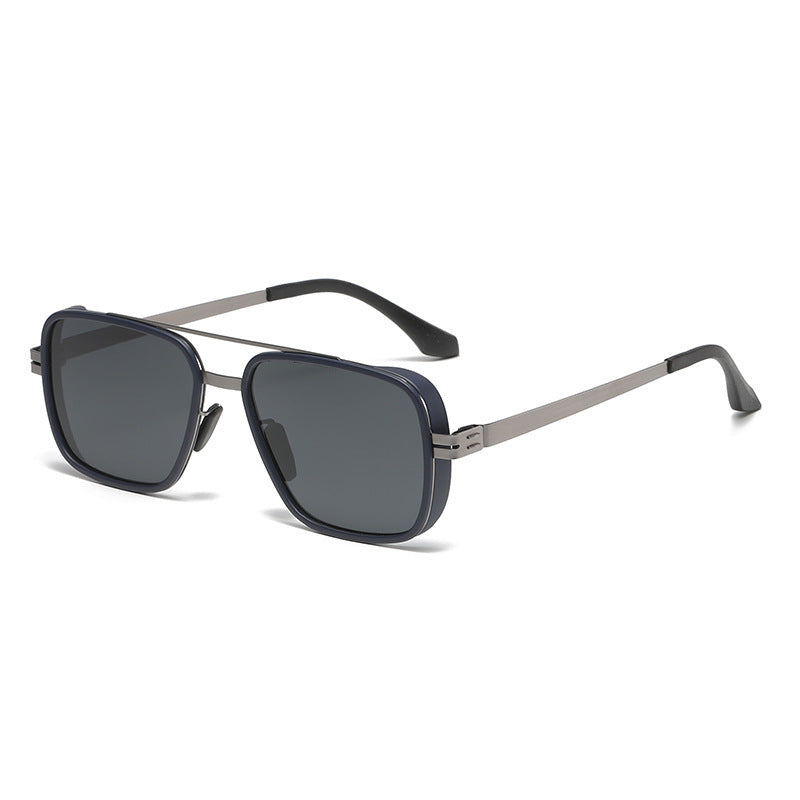 Herre premium solbrille i moderne kvadratisk design Luvikno
