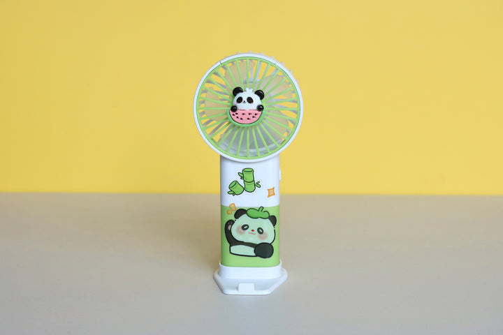 Unisex Bærbar Håndvifte i søtt Panda-design Luvikno