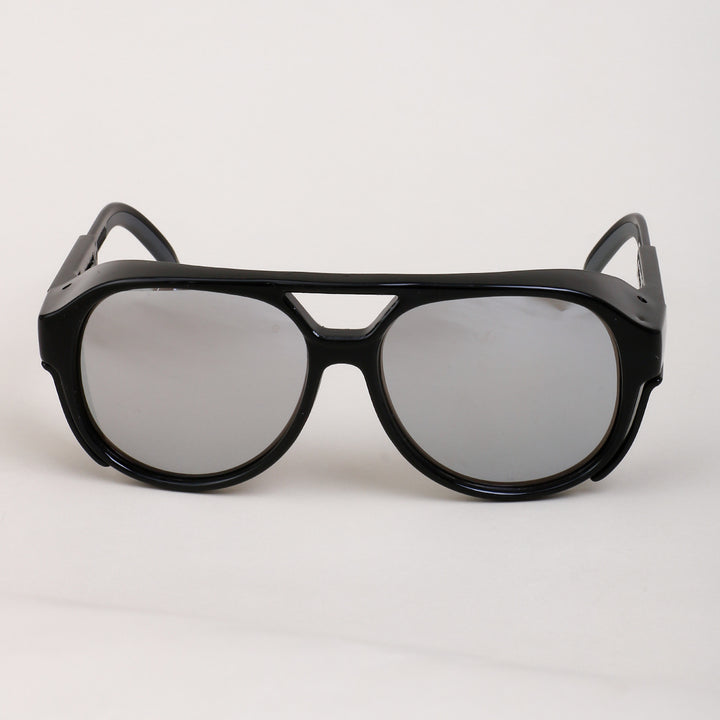 Dame oversized solbriller i geometrisk design med robust ramme og polarisert glass Luvikno