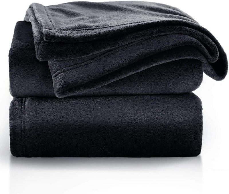 Damer Koselig Plysj-teppe med Vendbart Design Luvikno