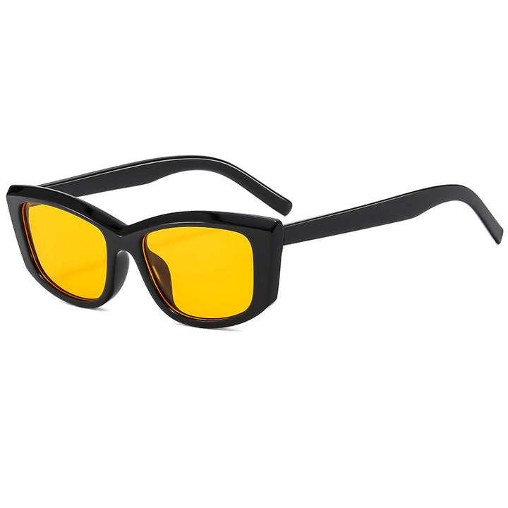 Damer Stilig solbrille i moderne kvadratdesign Luvikno