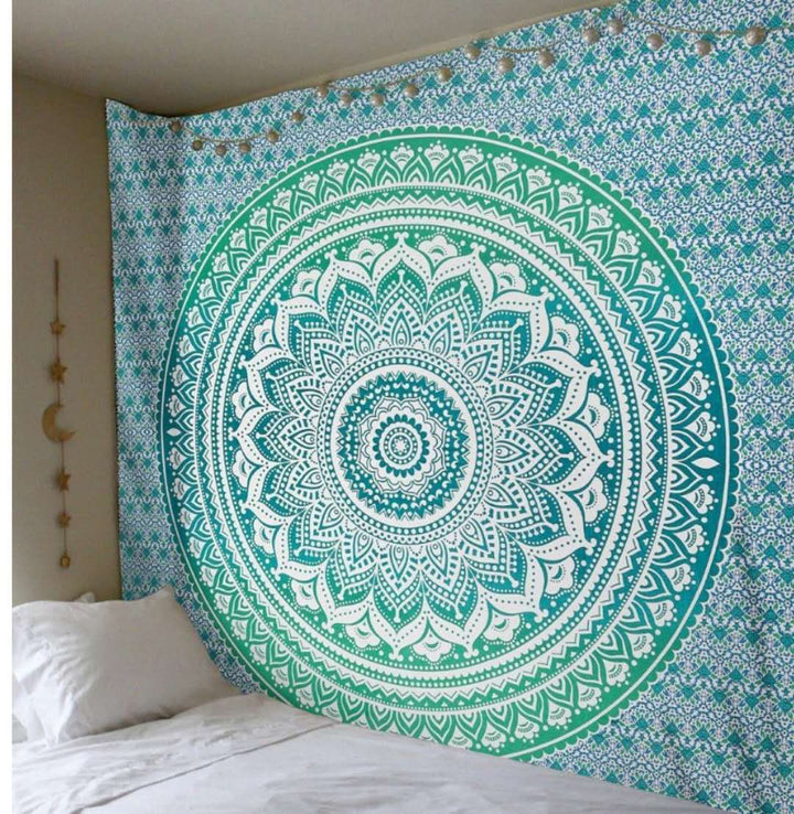 Dame Mandala Veggdesign Luvikno
