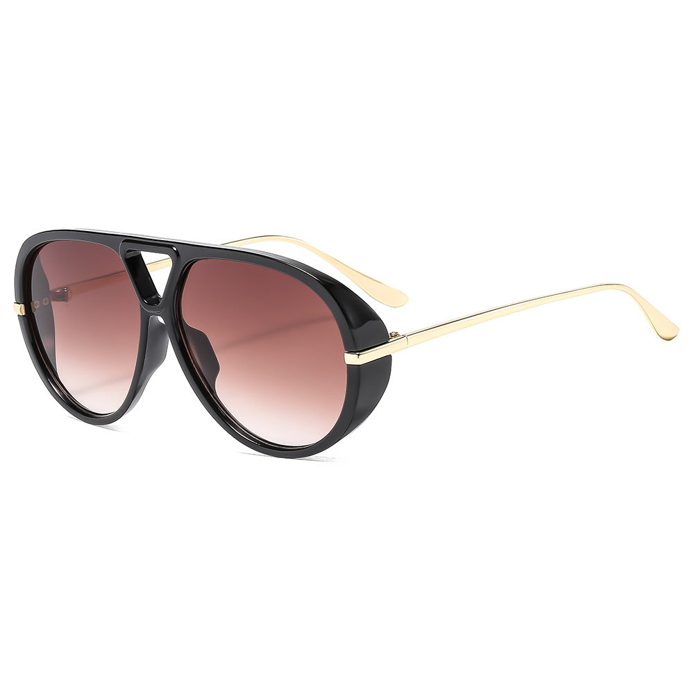 Dame Oversized Glamour-solbrille Luvikno