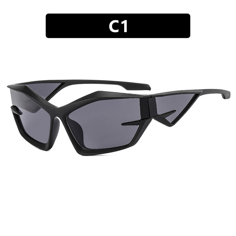 Damer futuristisk Sport-solbrille Luvikno