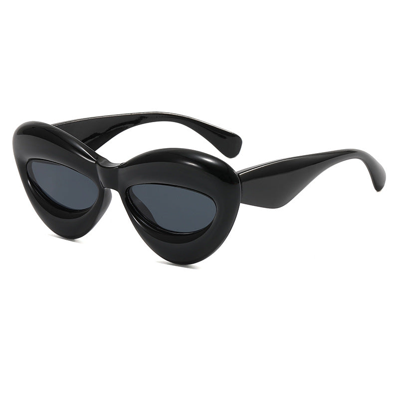 Dame kreative designer solbriller i cat-eye stil Luvikno