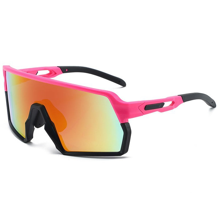 Dame Sporty Racing Glasses med innovativ ramme og høystreflekterende linser Luvikno