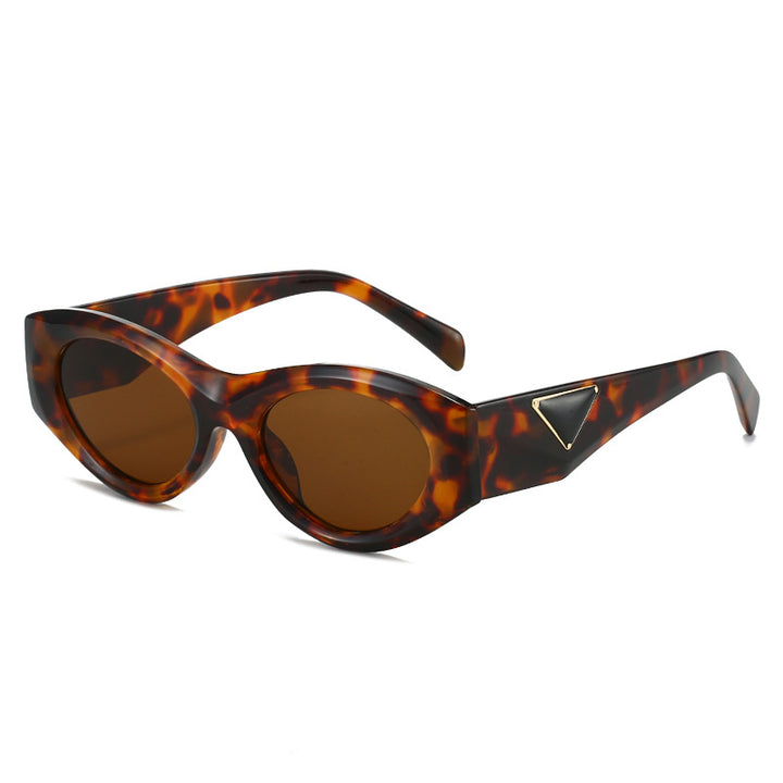 Dame mote kattøyne solbrille Luvikno