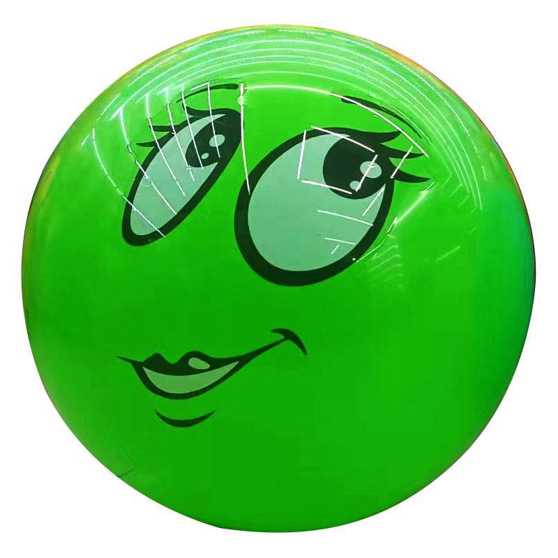 Damer oppblåsbar spillball med morsom design Luvikno