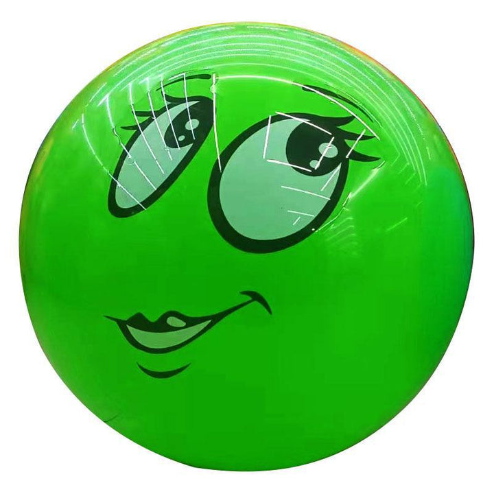 Damer oppblåsbar spillball med morsom design Luvikno