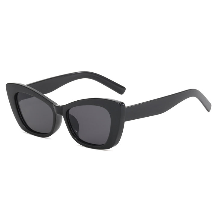 Damer Cat-Eye solbriller med stilige elementer Luvikno