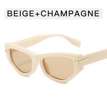 Damer trendy Cat-Eye solbriller Luvikno