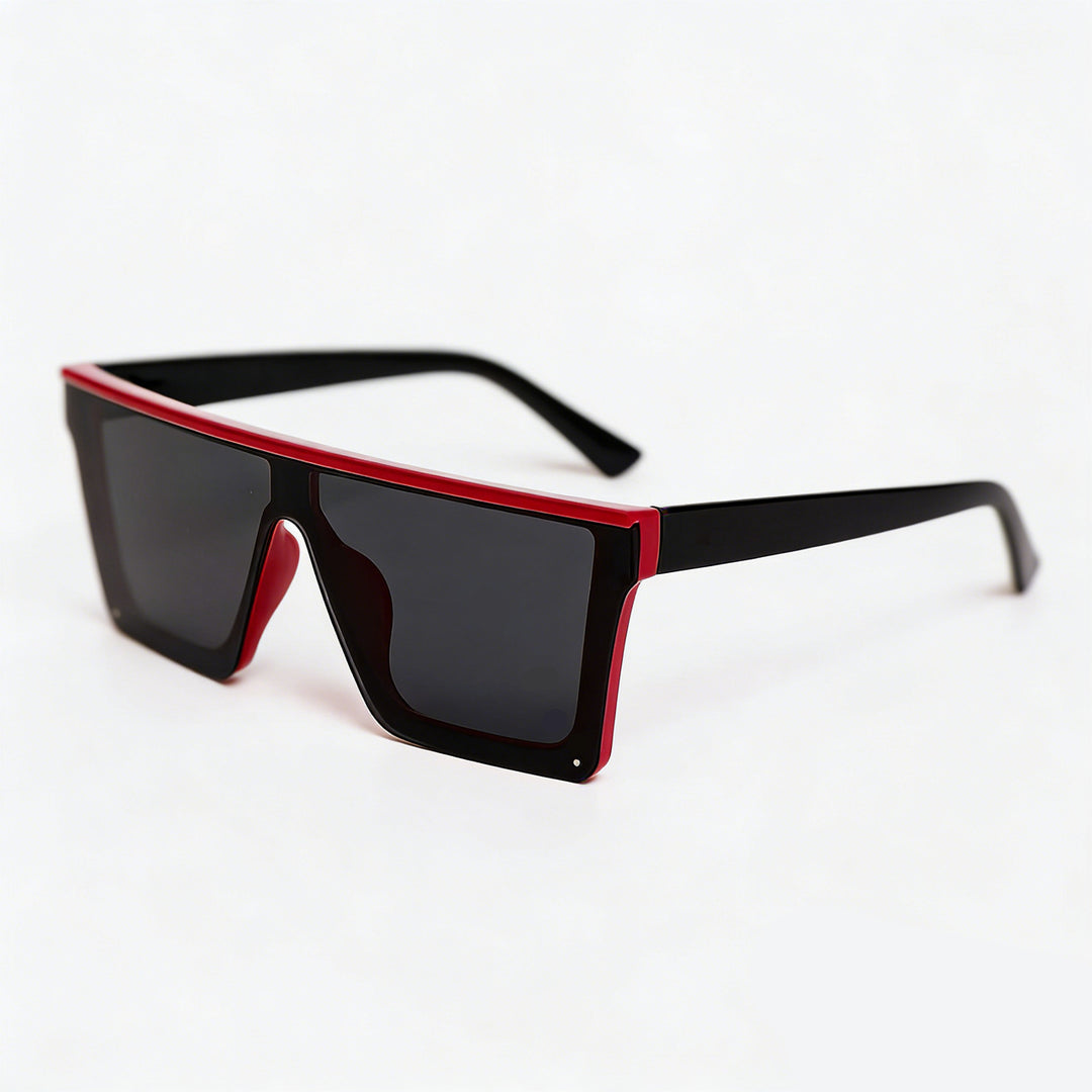 Dame oversized solbriller i futuristisk design Luvikno
