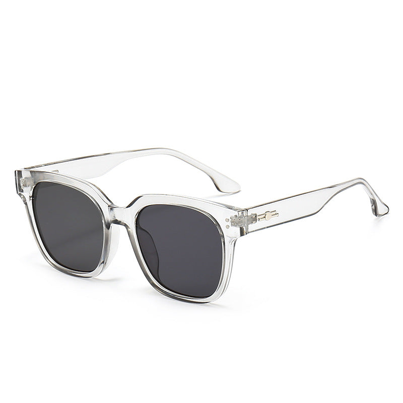 Dame firkantet solbrille med stilig ramme Luvikno