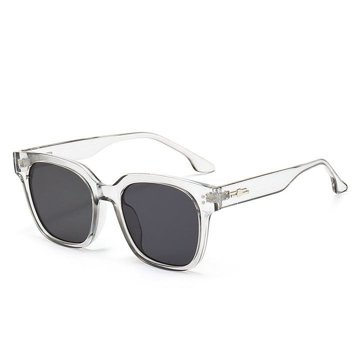 Dame firkantet solbrille med stilig ramme Luvikno