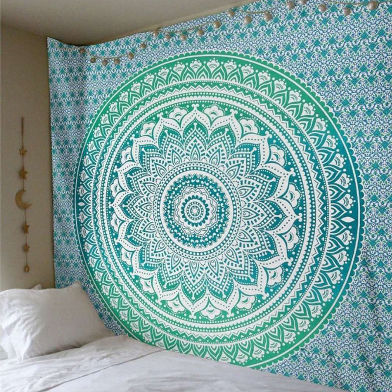 Dame Mandala Veggdesign Luvikno