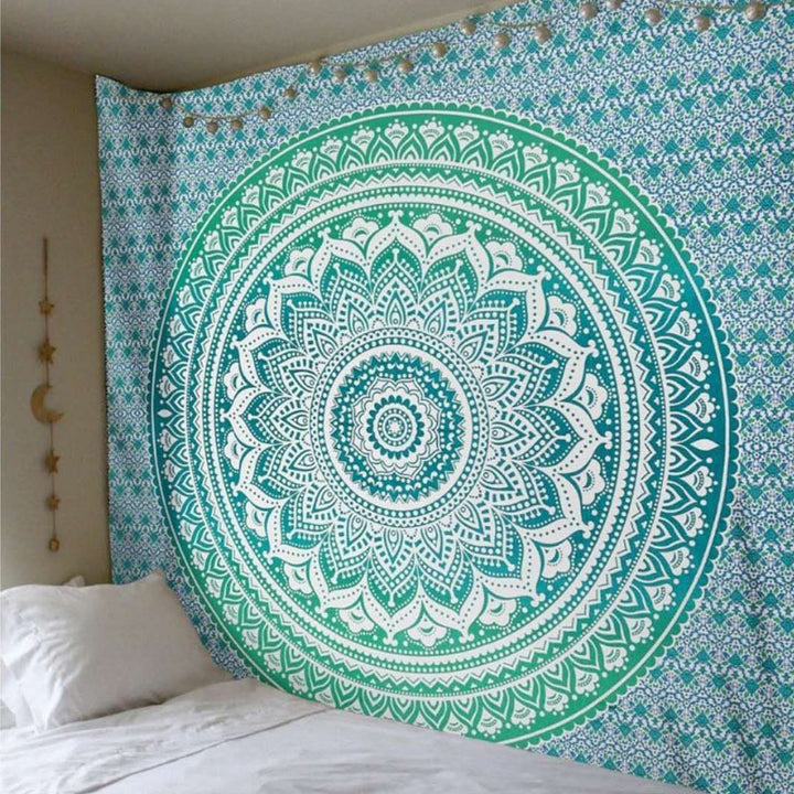 Dame Mandala Veggdesign Luvikno
