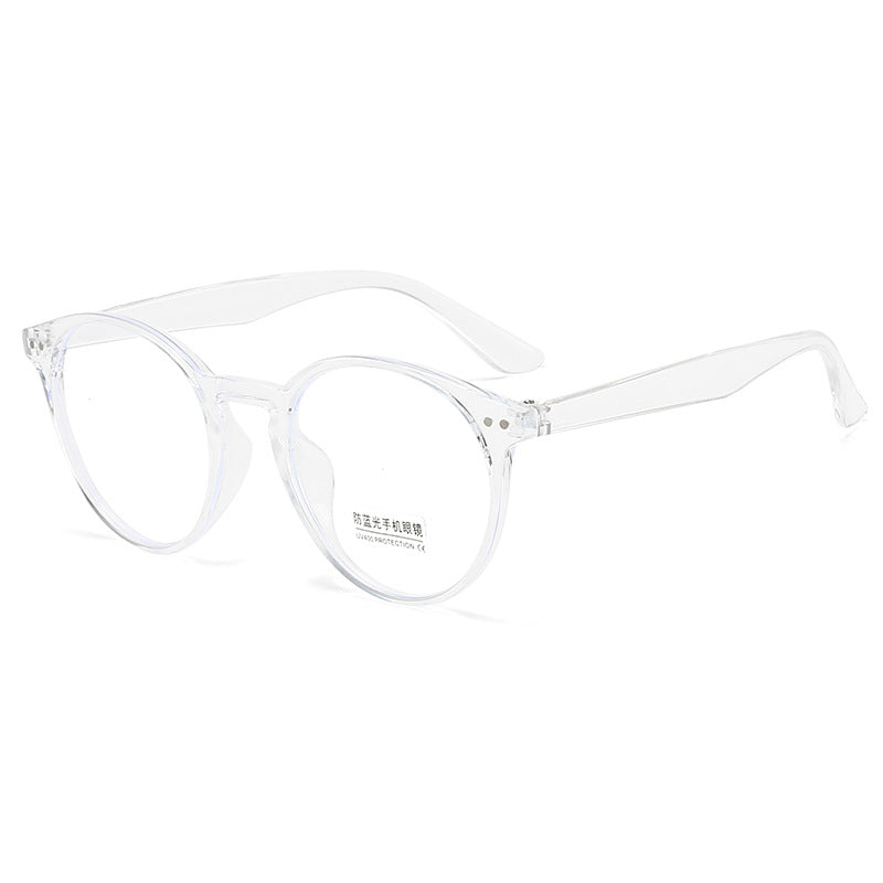 Dame Cat-Eye solbriller med transparent ramme Luvikno
