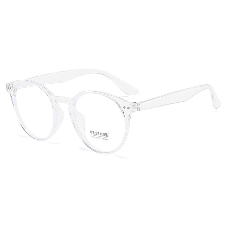 Dame Cat-Eye solbriller med transparent ramme Luvikno