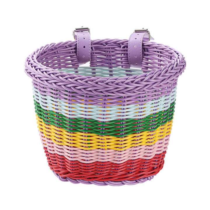 Damer Håndlaget Kurv med fargerikt Design Luvikno