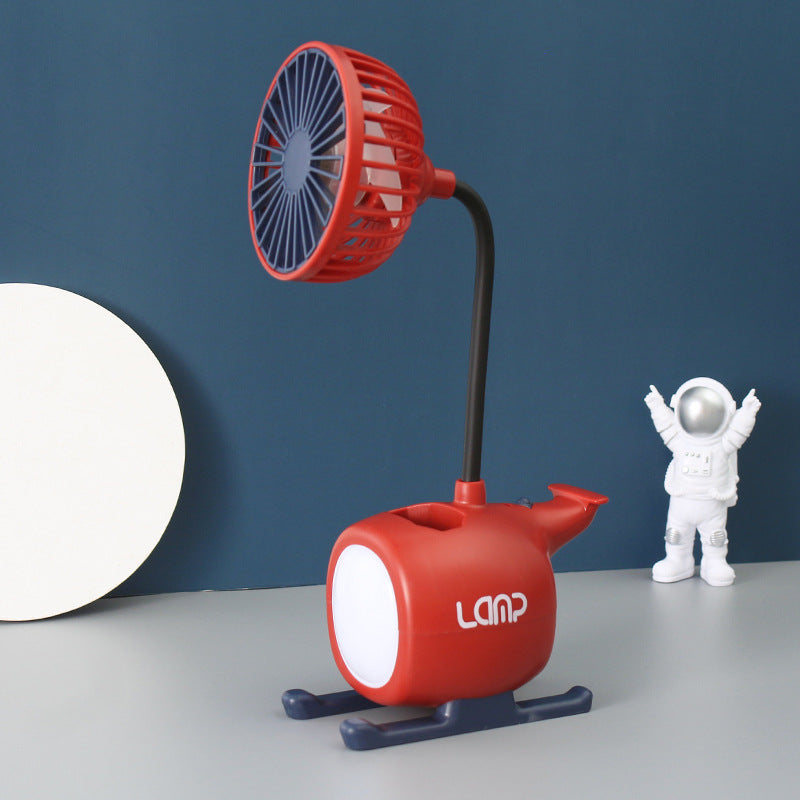 Dame multifunksjonell bordvifte med LED-belysning og fleksibel arm Luvikno