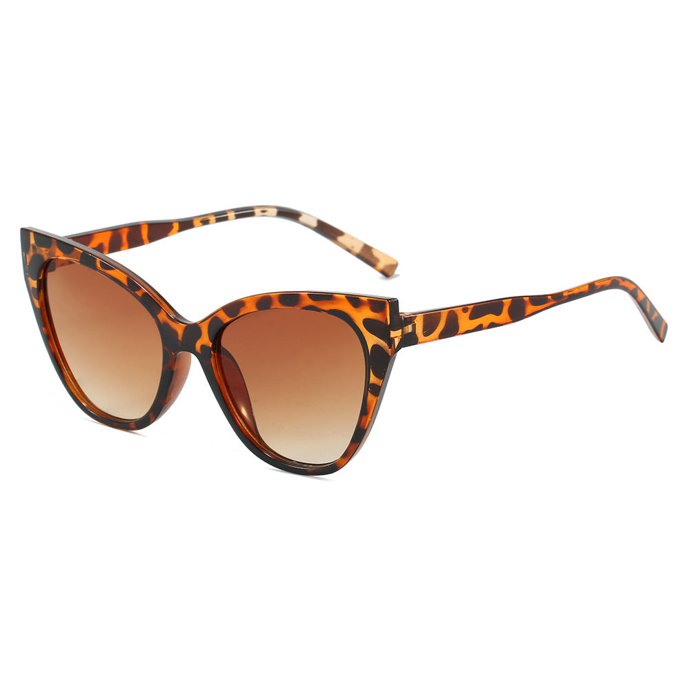 Dame Cat-Eye solbriller med UV-beskyttelse og moderne ramme Luvikno