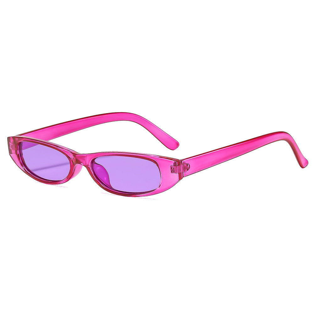 Dame trendy Cat-Eye solbriller i minimalistisk design Luvikno