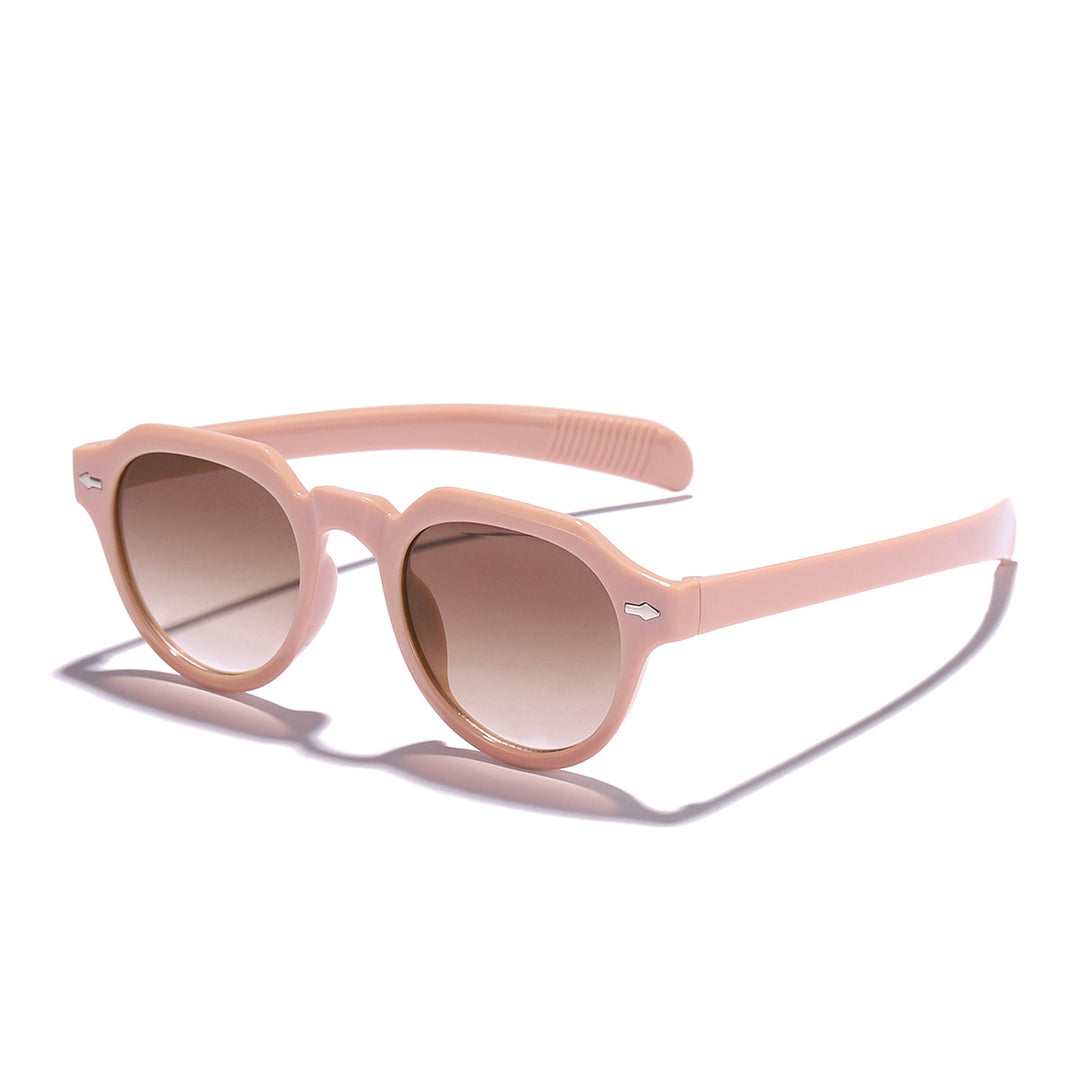 Dame solbrille med stillegående og unik ramme Luvikno