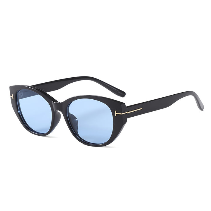 Damer Cat-Eye solbriller med elegant ramme og beskyttende UV-filter Luvikno