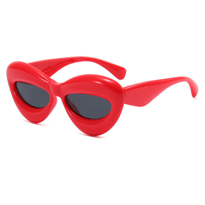 Dame kreative designer solbriller i cat-eye stil Luvikno