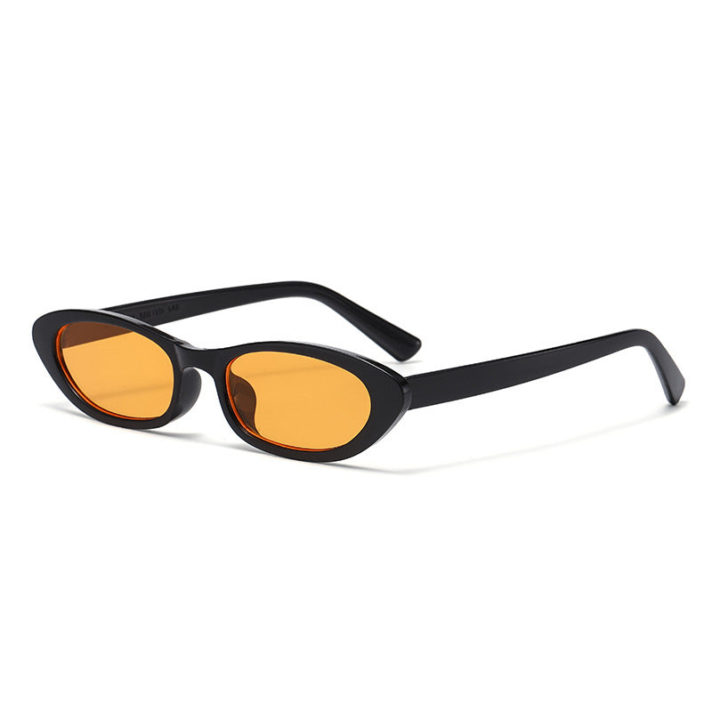 Dame Cat-Eye solbrille med beskyttende UV-filter og elegant rammestruktur Luvikno