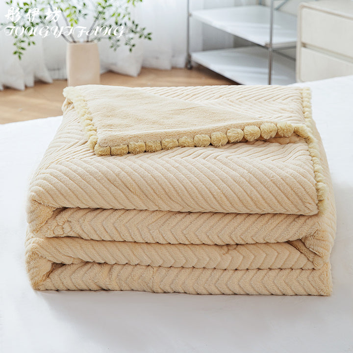 Damer høy kvalitet mikrofiber koseteppe Luvikno