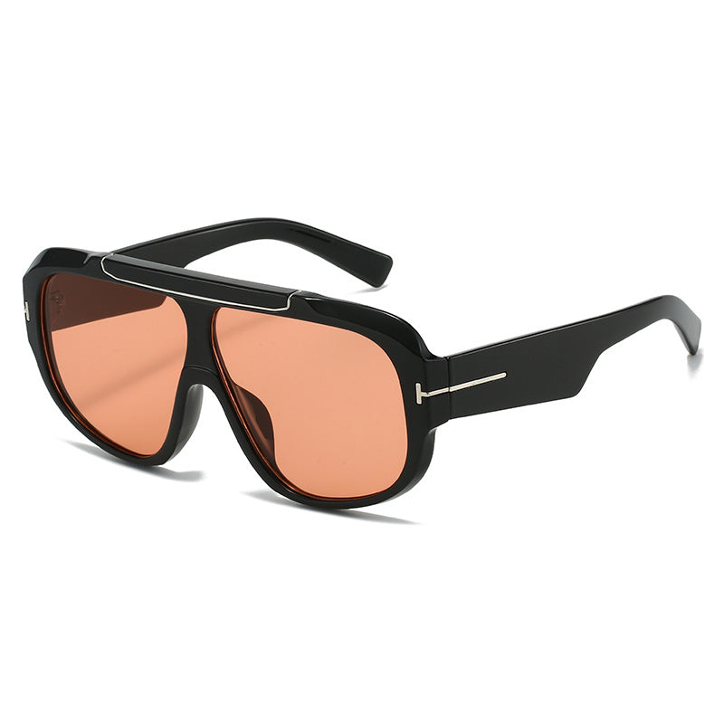 Dame sporty solbriller med stilfullt fullrammedesign Luvikno