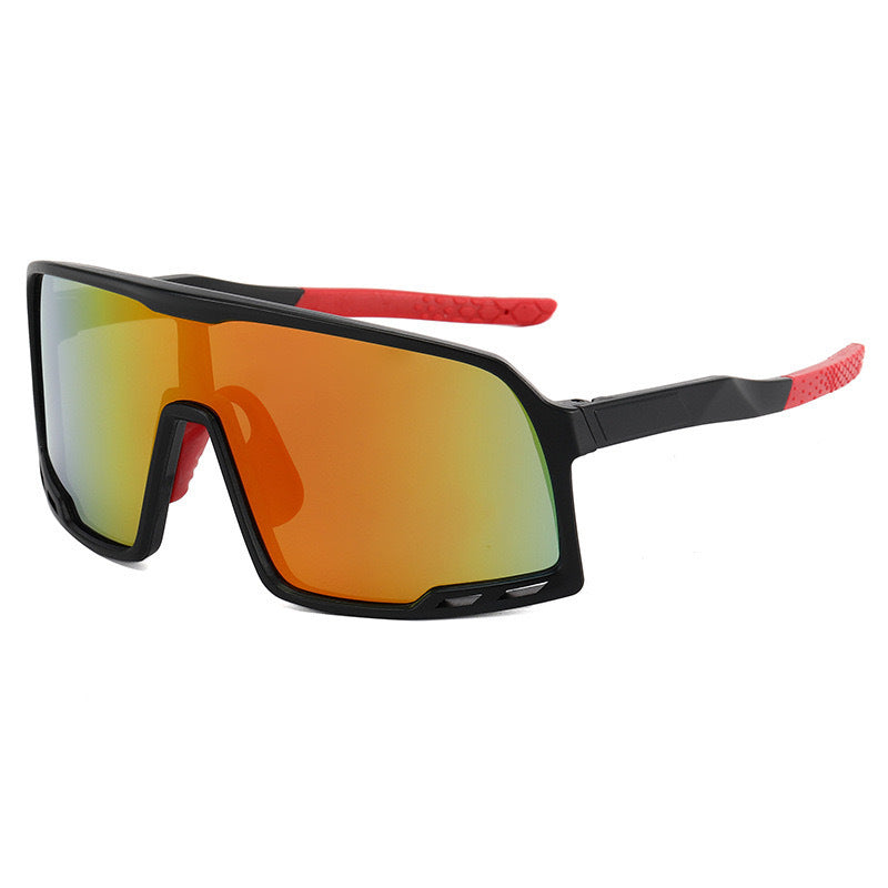 Dame Sportslig Høyytelses Solbrille med aerodynamisk Design og polariserte Linser Luvikno