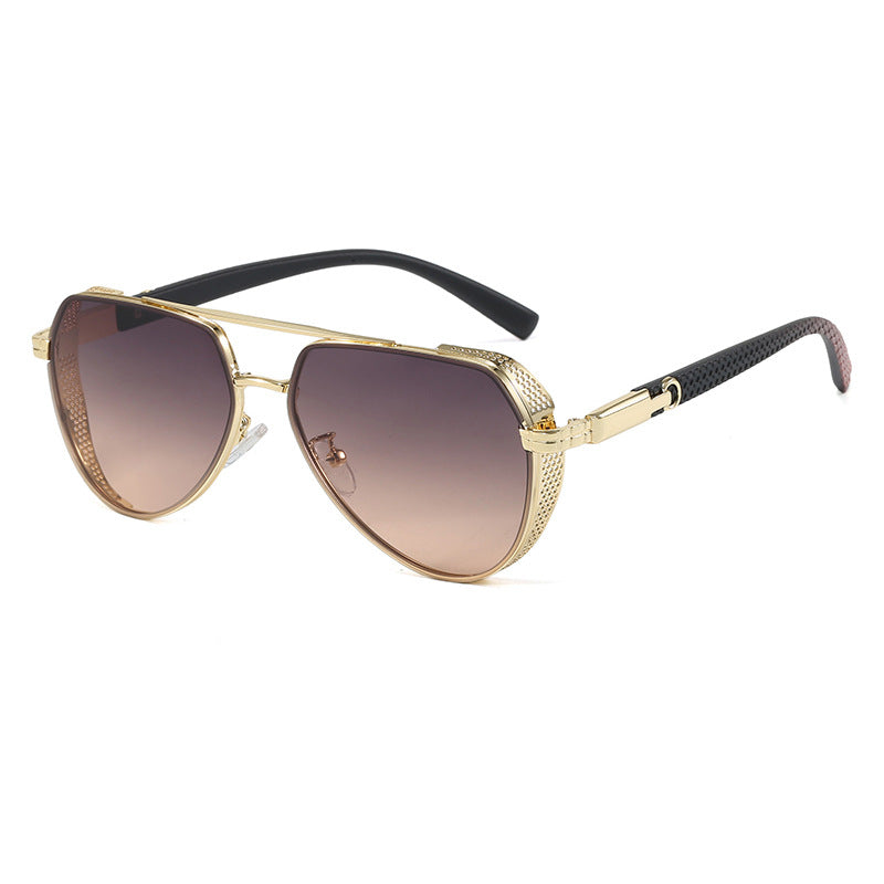 Dame moteriktig solbrille med stilige aksenter Luvikno