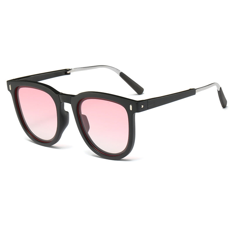 Dame mote solbrille med innovativt skilpaddemønster Luvikno