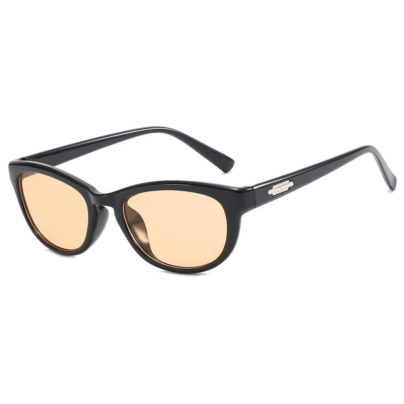 Dame Cat-Eye solbriller med elegant design og UV-beskyttelse Luvikno