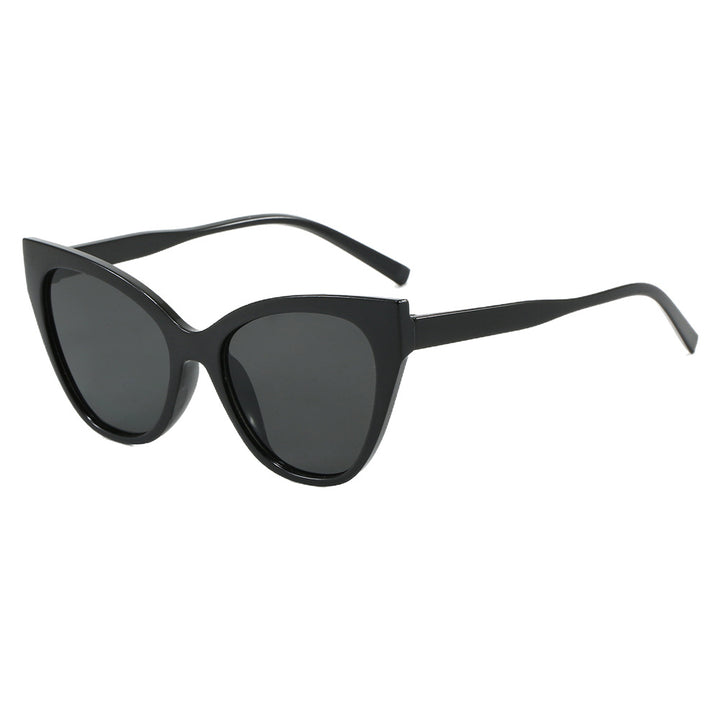 Dame Cat-Eye solbriller med UV-beskyttelse og moderne ramme Luvikno