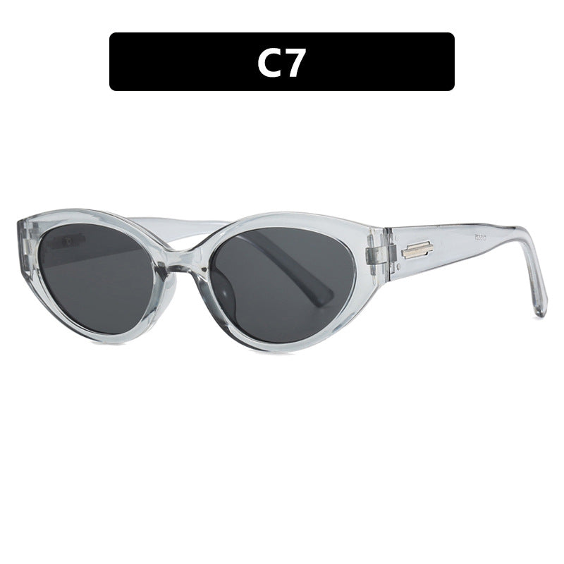 Damer Cat-Eye solbrille i elegant retro-design Luvikno
