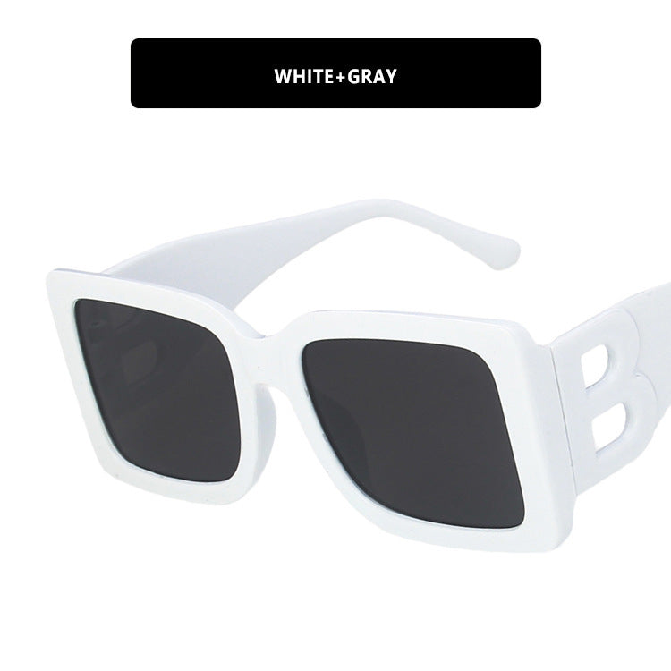 Dame moteriktig solbrille i trendy leoparddesign Luvikno