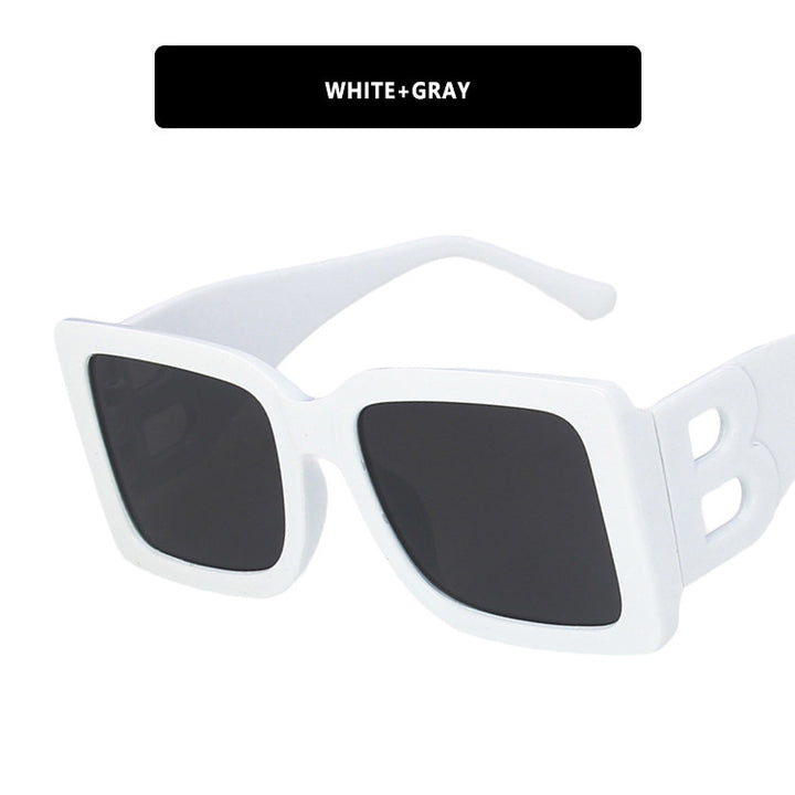 Dame moteriktig solbrille i trendy leoparddesign Luvikno