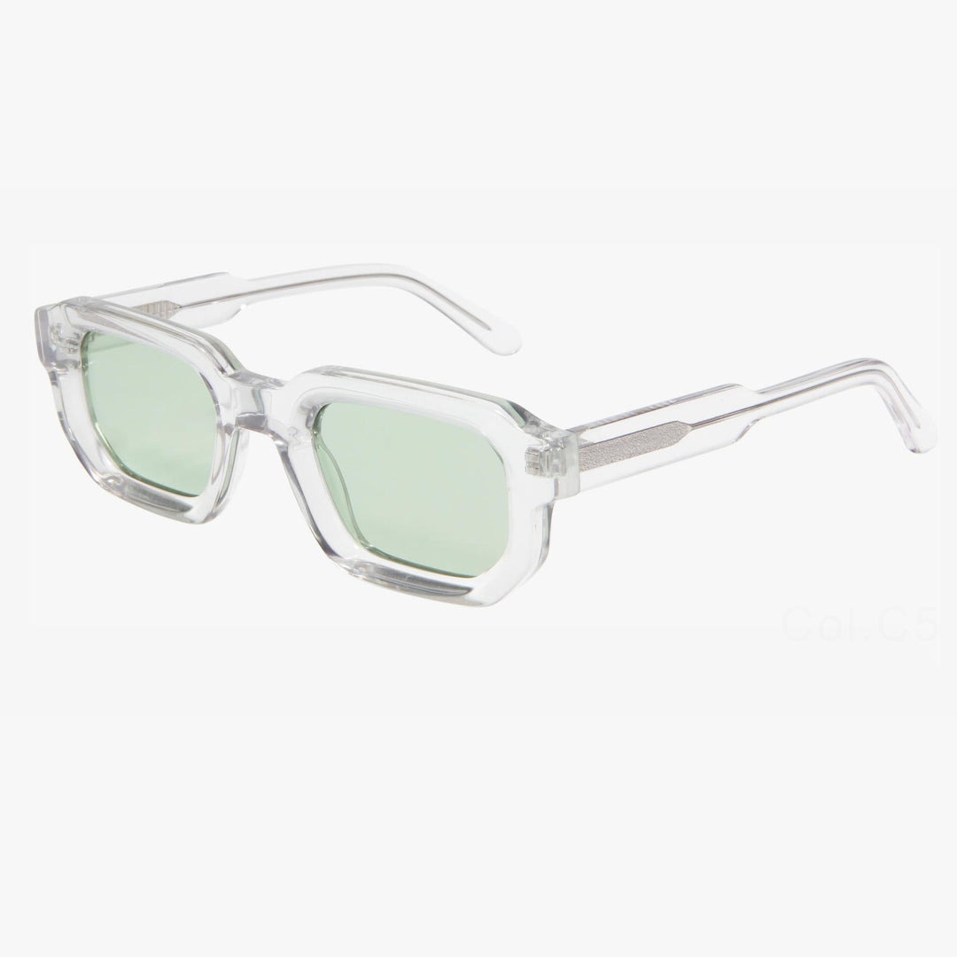 Dame solbrille i moderne geometrisk design fra Luvikno