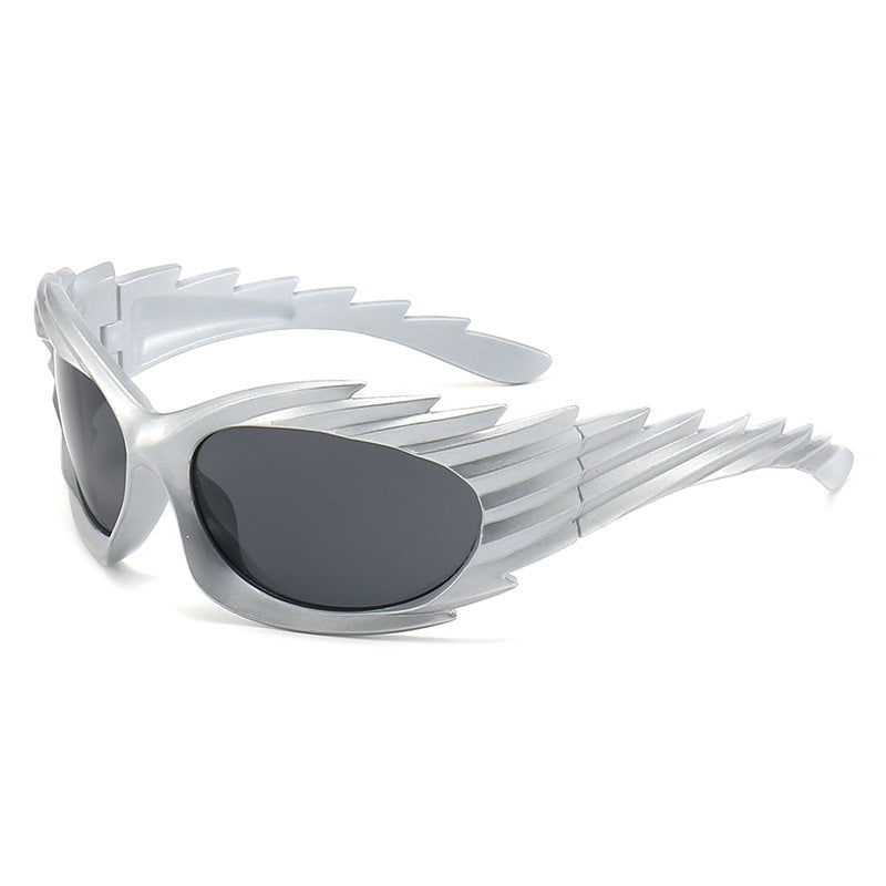 Damer sporty og stilige sportssolbriller med innovativt design Luvikno