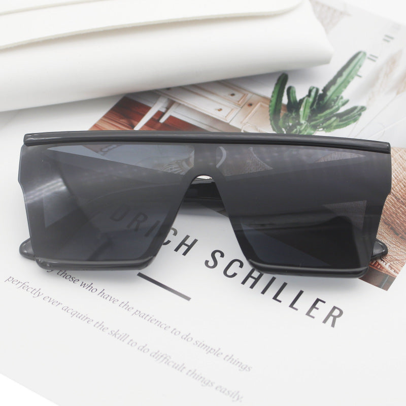 Dame Sporty solbriller i trendy Shield-design Luvikno