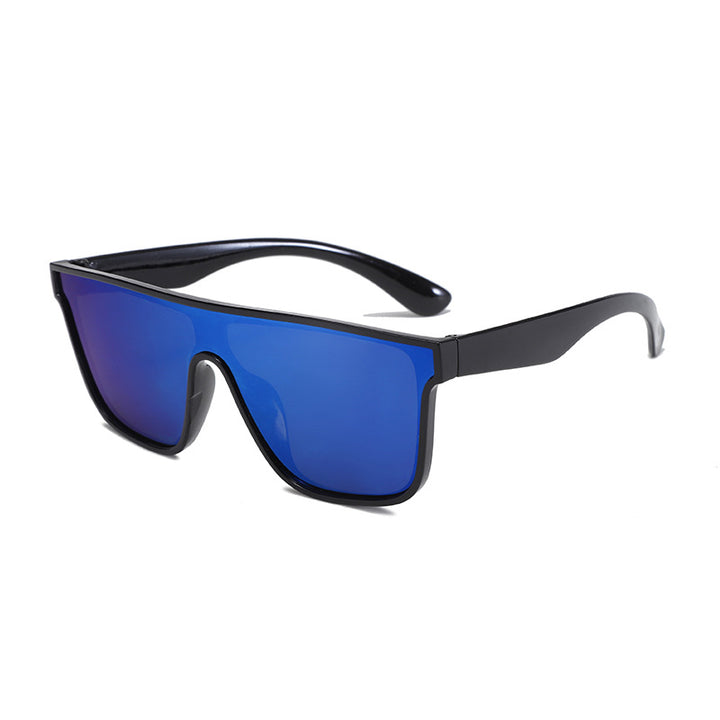 Dame Sporty solbriller med bred ramme og polariserte linser Luvikno