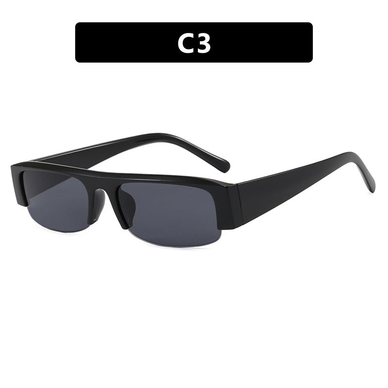Dame solbriller i urban stil med bred ramme og beskyttende UV-filter Luvikno