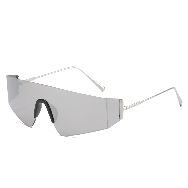 Dame futuristisk Oversized-solbrille Luvikno
