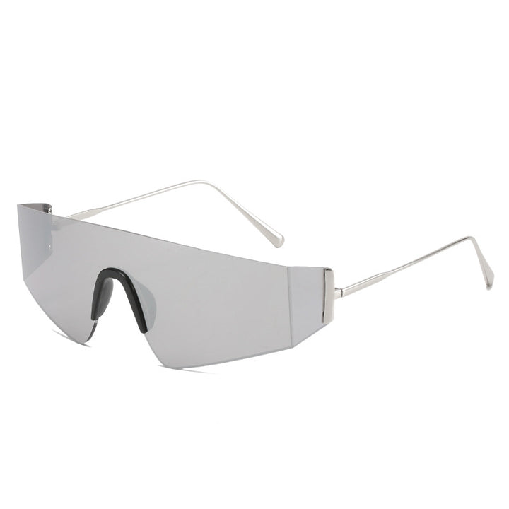 Dame futuristisk Oversized-solbrille Luvikno