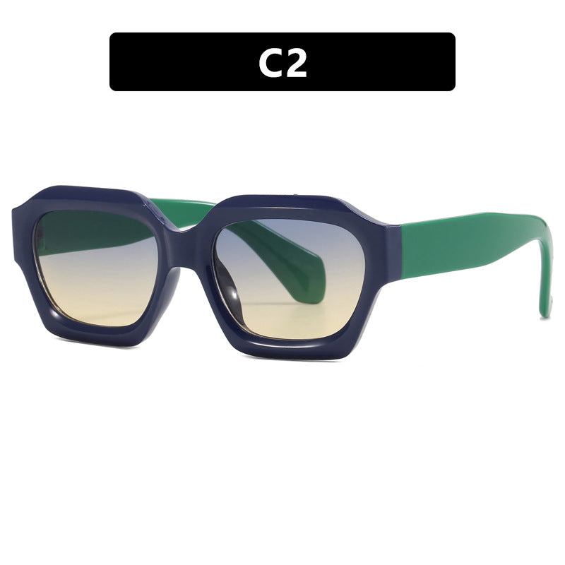 Dame moteriktig solbrille i innovativ design Luvikno