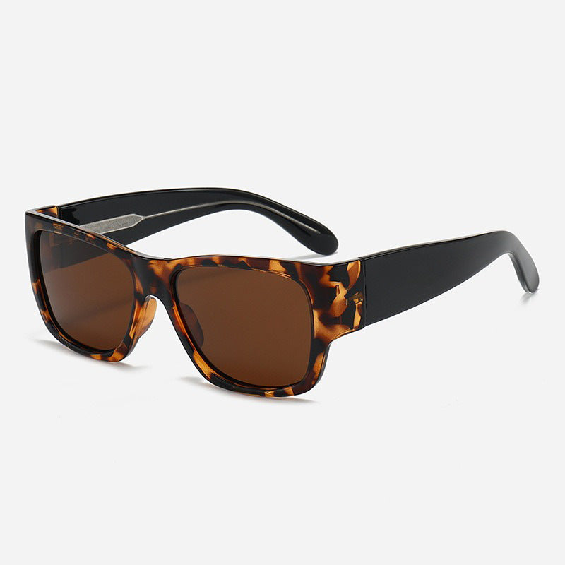 Dame Trendy solbriller i minimalistisk design Luvikno