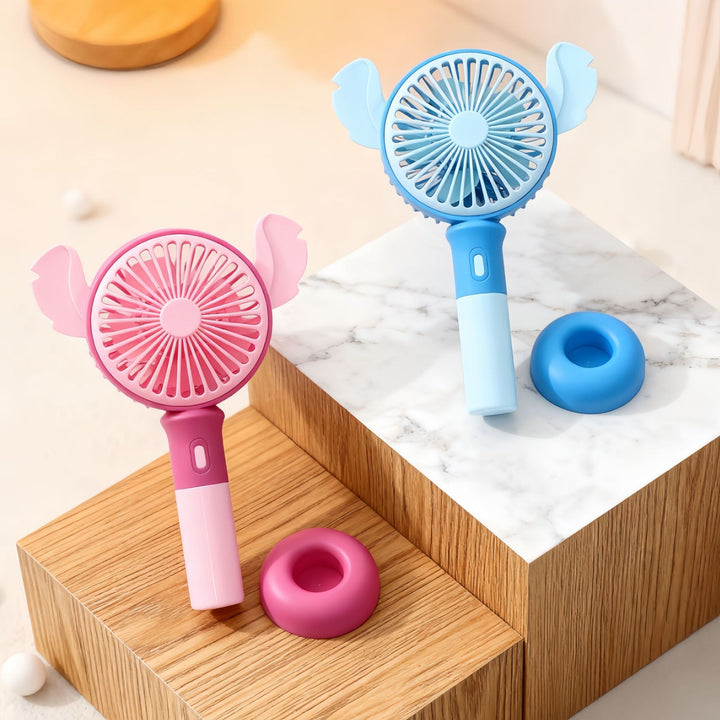 Damer håndvifte med leken design Luvikno